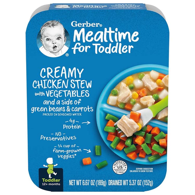 Gerber Mealtime For Toddler - Creamy Chicken Stew With Vegetables