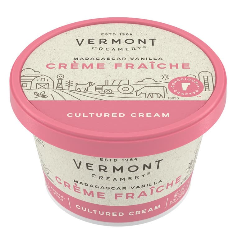 Vermont Creamery Cultured Cream French Style Madagascar Vanilla