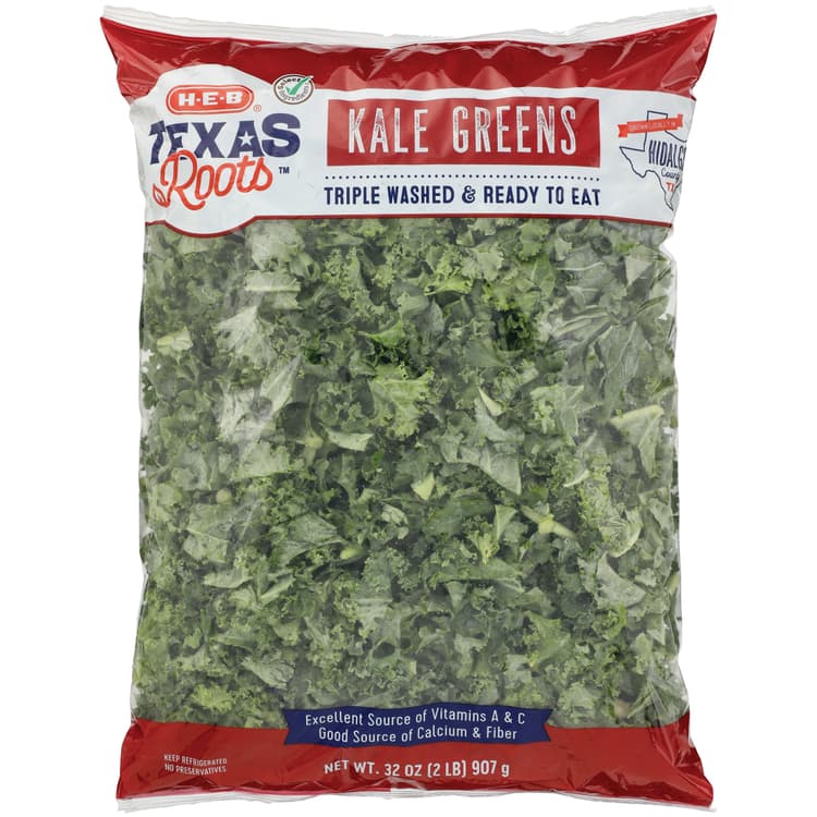 H-E-B Texas Roots Fresh Kale Greens - Texas-Size