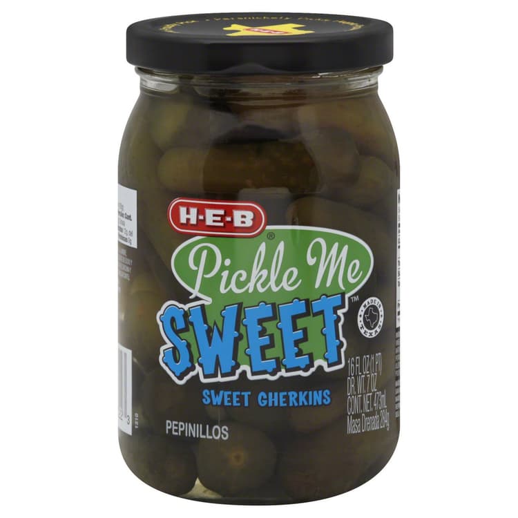 H-E-B Pickle Me Sweet Sweet Gherkins