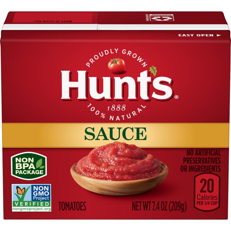 Hunt'S Tomato Sauce Carton