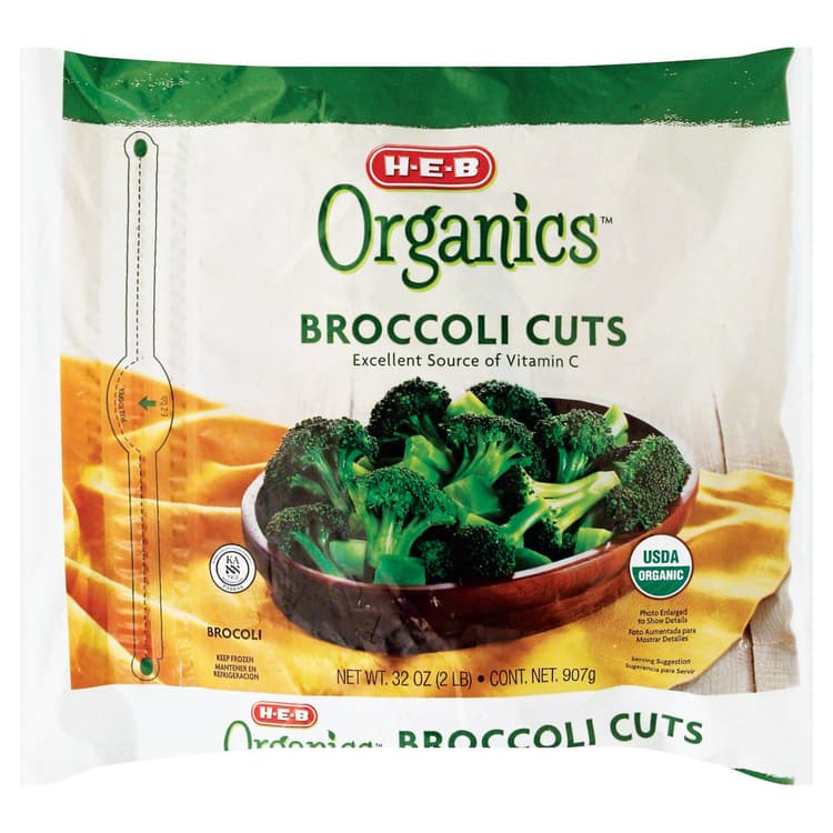 H-E-B Organics  Broccoli Cuts