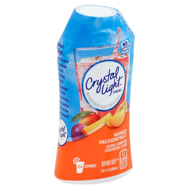 Crystal Light Liquid Water Enhancer Drink Mix Mango Passionfruit