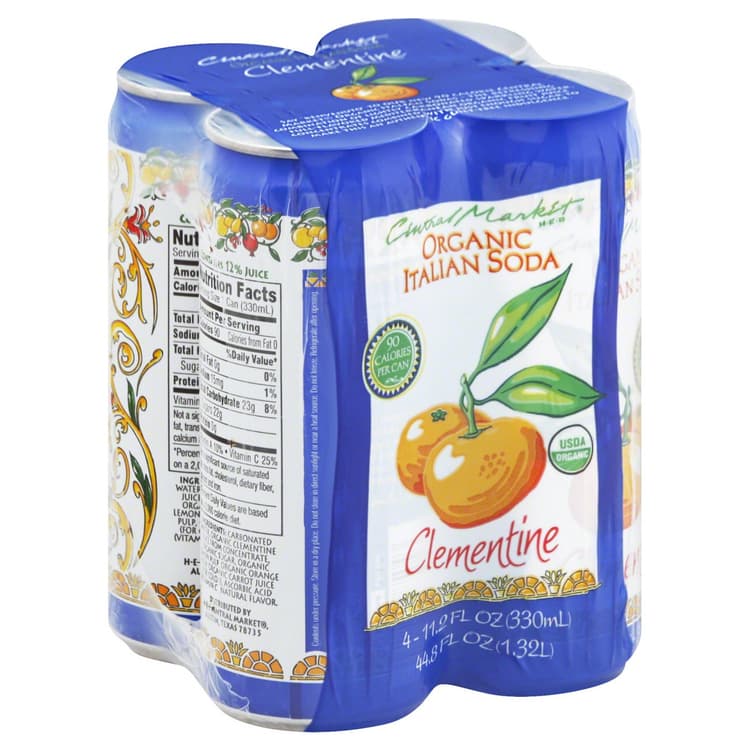 Central Market Organic Clementine Italian Soda