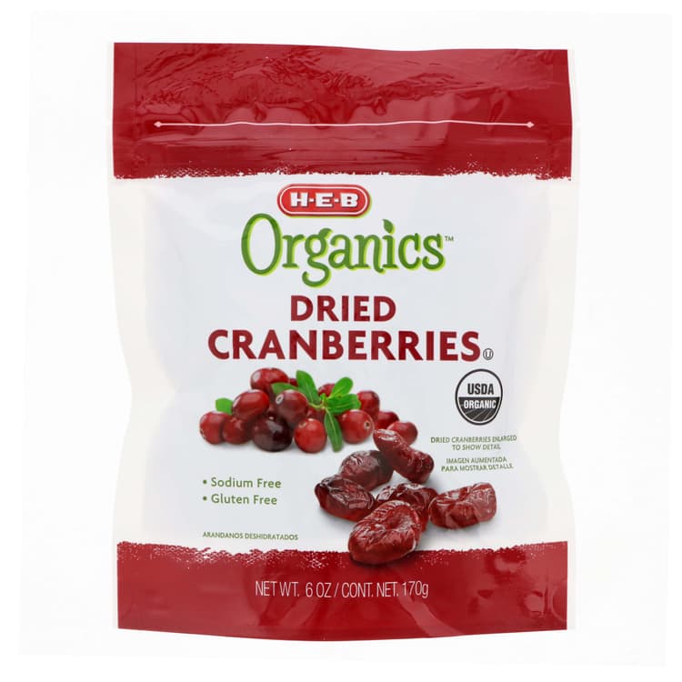 H-E-B Organics Dried Cranberries