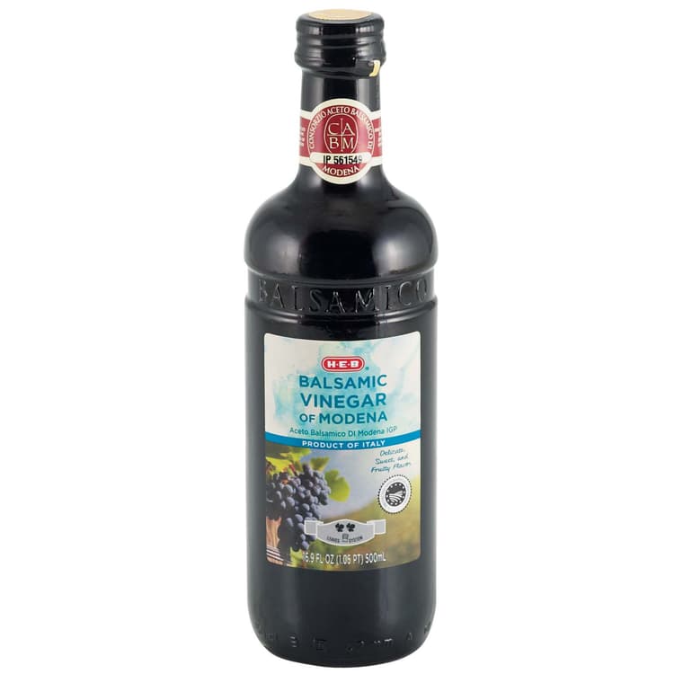 H-E-B Balsamic Vinegar Of Modena, 2 Leaf