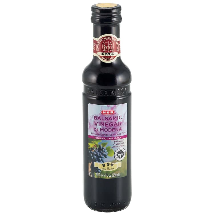 H-E-B Balsamic Vinegar Of Modena, 3 Leaf