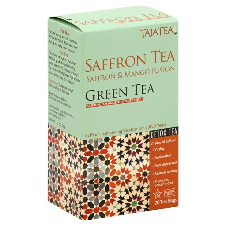 Tajatea Saffron And Mango Fusion Green Tea