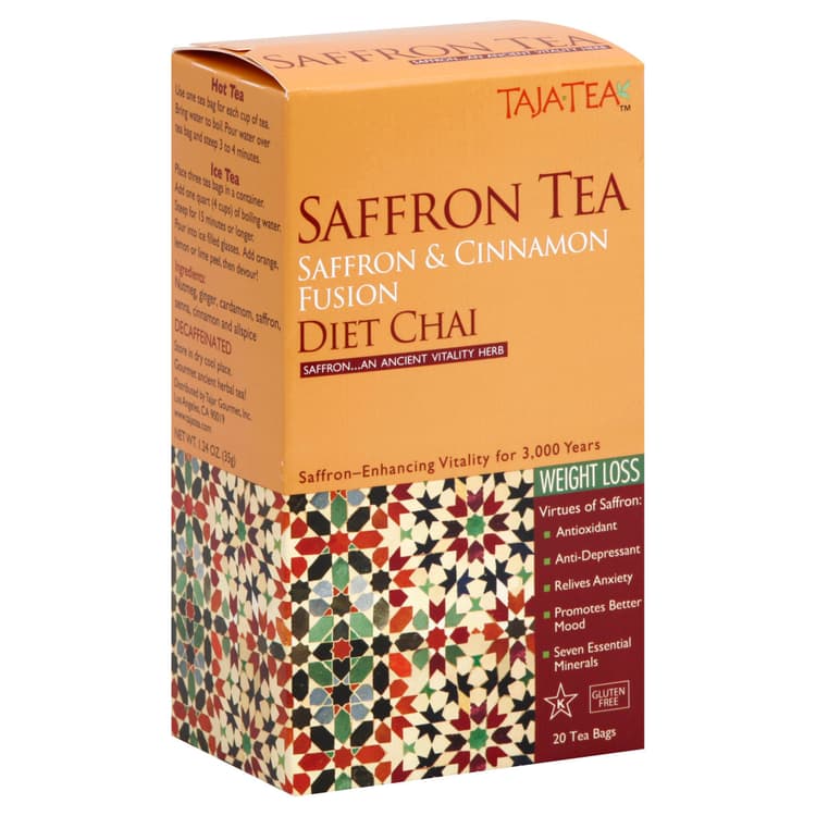 Tajatea Saffron & Cinnamon Fusion Diet Chai