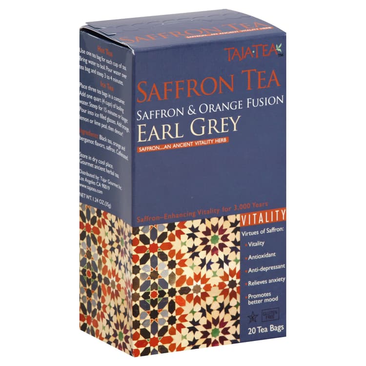 Tajatea Saffron & Orange Fusion Earl Grey Tea