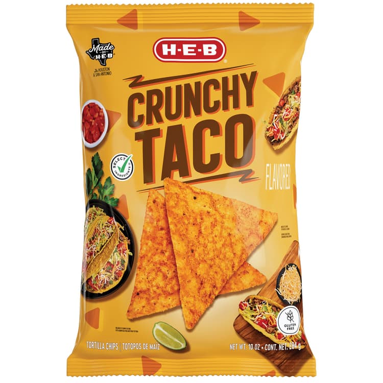 H-E-B Taco-Flavored Tortilla Chips