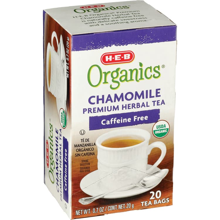 H-E-B Organics Caffeine-Free Chamomile Herbal