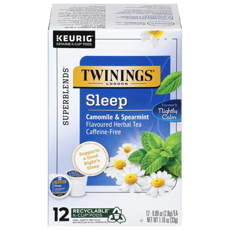 Twinings Sleep Camomile & Spearmint Flavoured Herbal Tea