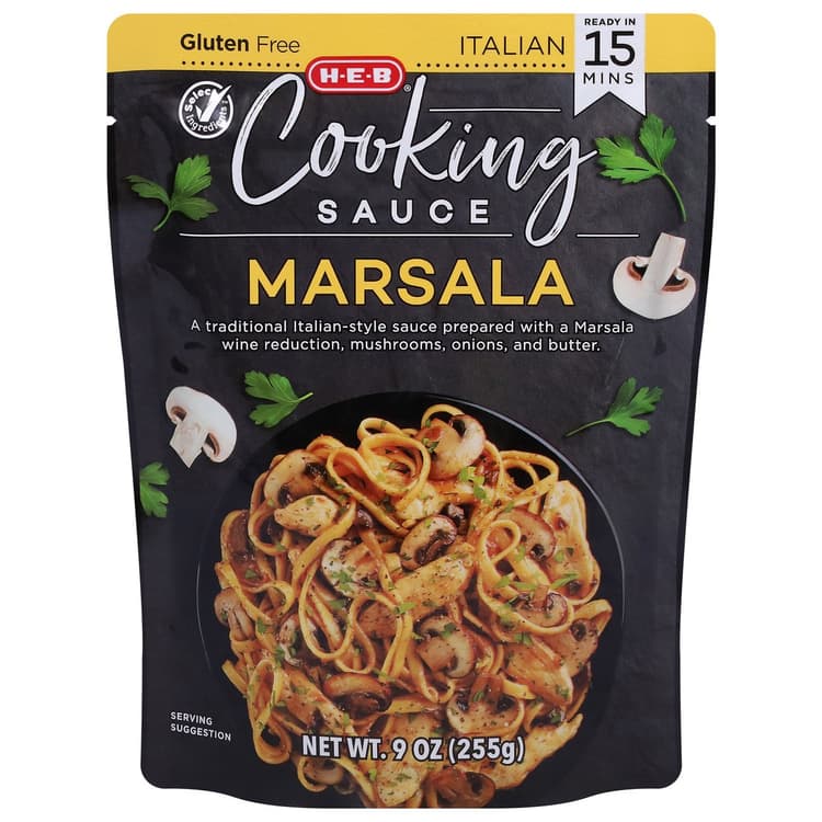 H-E-B Marsala Sauce Cooking Sauce