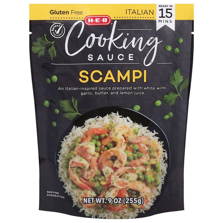 H-E-B Select Ingredients Scampi Cooking Sauce