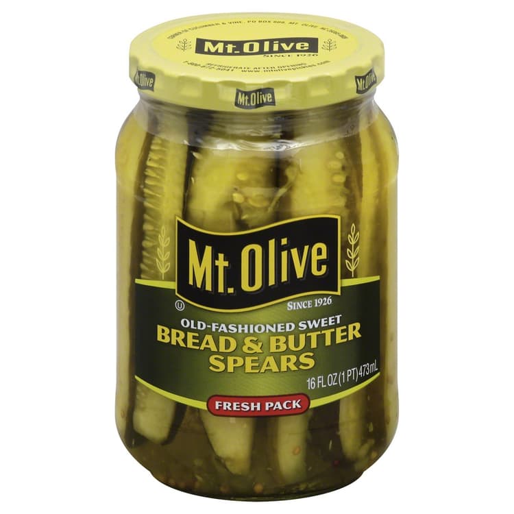 Mt. Olive Old Fashioned Sweet Bread And Butter Spears