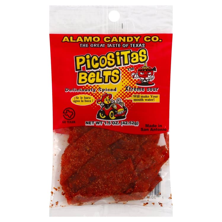 Alamo Candy Picositas Extreme Sour Belts