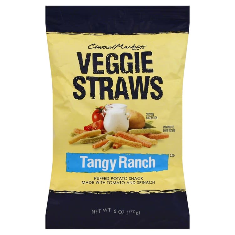Central Market Tangy Ranch Veggie Straws