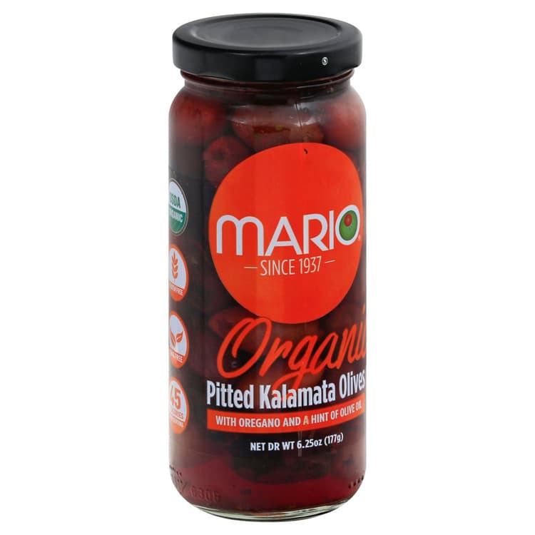 Mario Organic Kalamata Olives With Oregano
