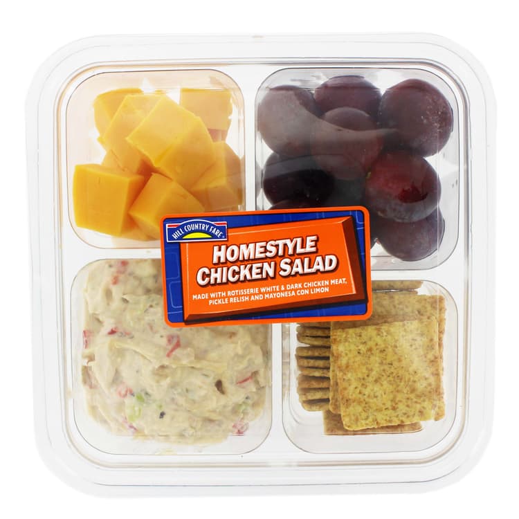 Hill Country Fare Homestyle Chicken Salad Snack Tray