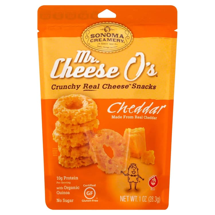 Mr. Cheese O'S Cheddar Flavor Cheese Snack