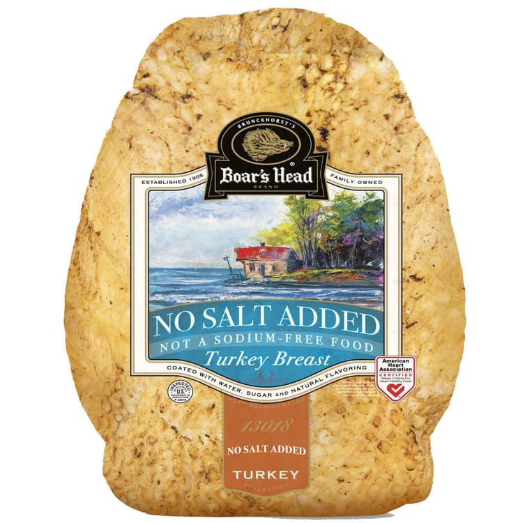 Boar'S Head No Salt Added Turkey Breast