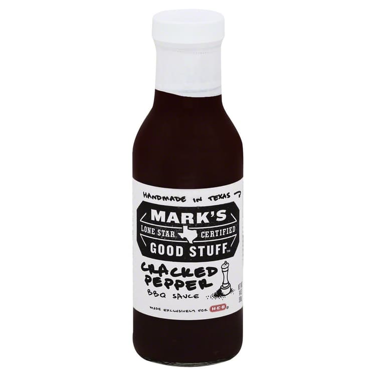 Mark'S Good Stuff Lone Star Certified Cracked Pepper Bbq Sauce