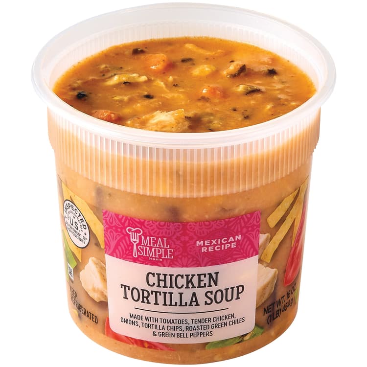 Meal Simple By H-E-B Chicken Tortilla Soup