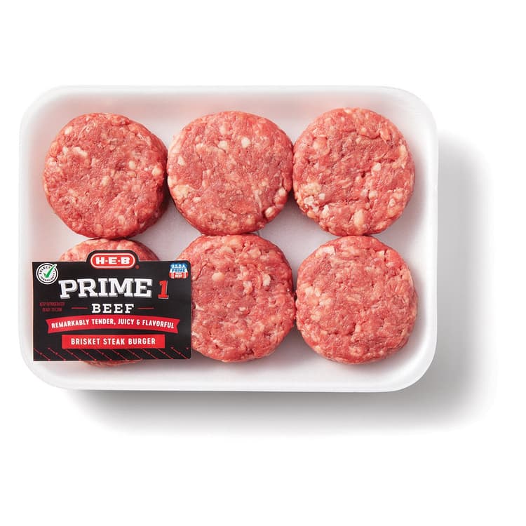 H-E-B Prime 1 Beef Brisket Steak Sliders