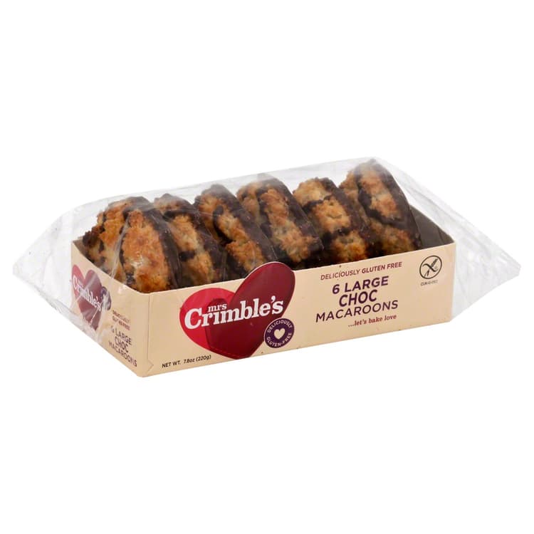 Mrs Crimble'S Gluten Free Chocolate Coconut Macaroons