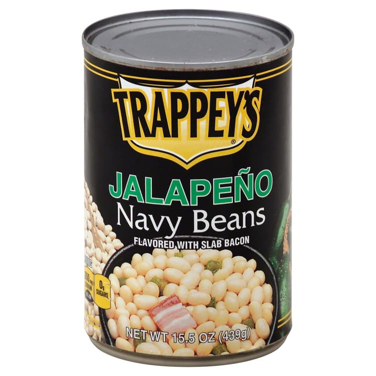 Trappey'S Jalapeno Navy Beans With Bacon
