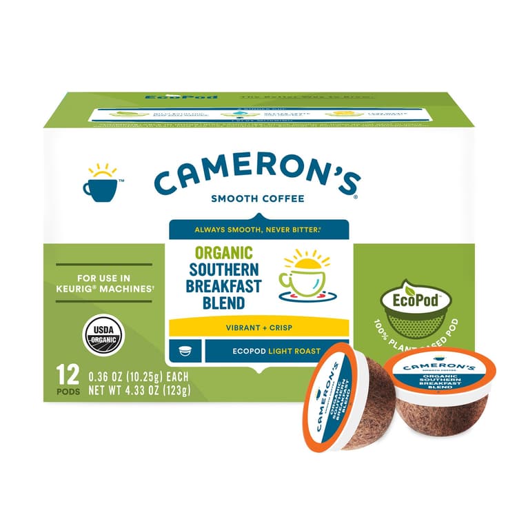 Cameron'S Southern Breakfast Blend Light Roast Single Serve Coffee