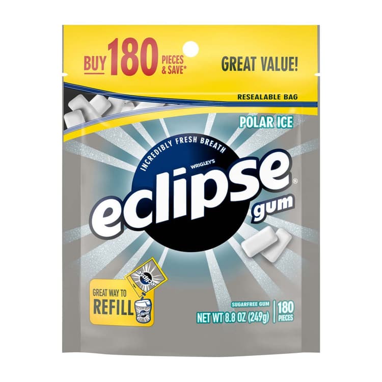 Eclipse Value Pack Sugarfree Chewing Gum - Polar Ice