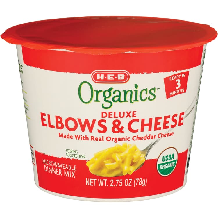H-E-B Organics Deluxe Elbow Macaroni & Cheese