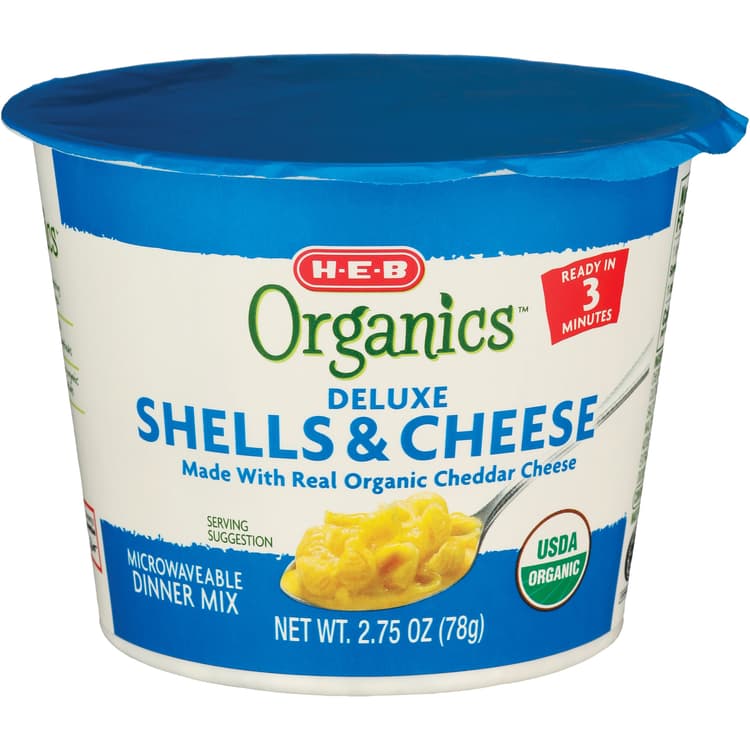 H-E-B Organics Deluxe Shells & Cheese