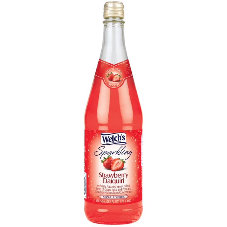 Welch'S Non-Alcoholic Sparkling Strawberry Daiquiri Juice Cocktail, Oz