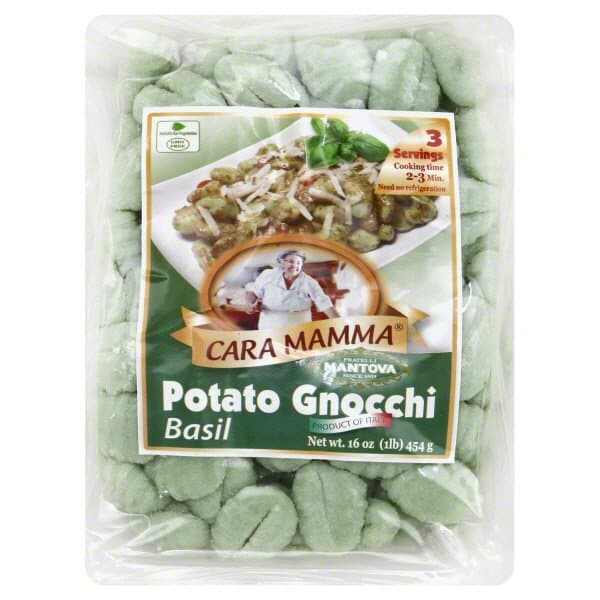 Fratelli Mantova Cara Mamma Basil Potato Gnocchi