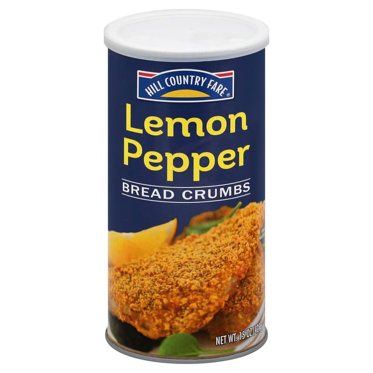 Hill Country Fare Lemon Pepper Bread Crumbs