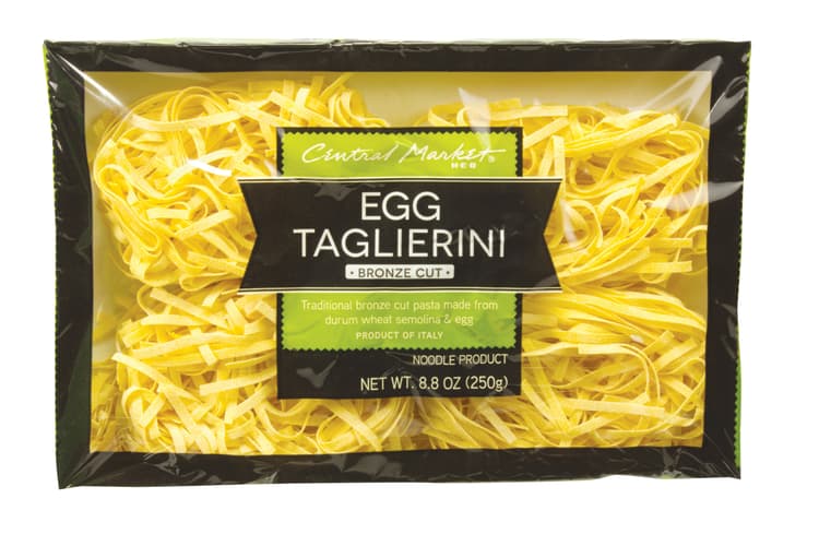 Central Market Bronze-Cut Egg Taglierini Pasta