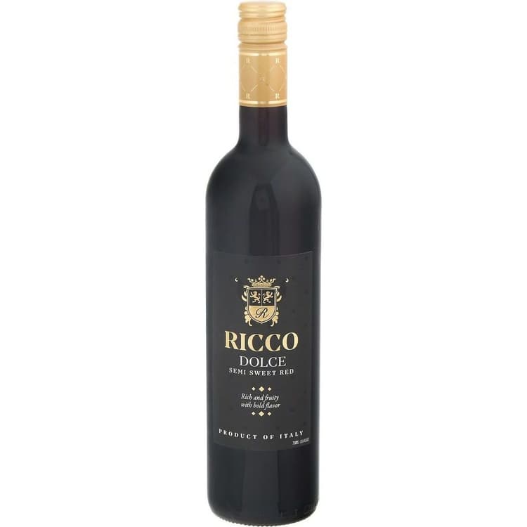 Ricco Dolce, Semi Sweet Red