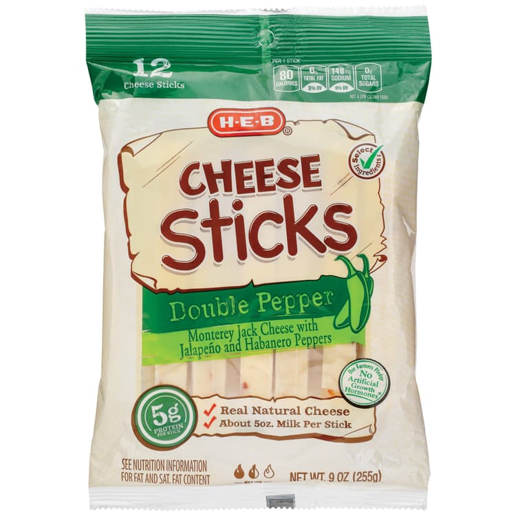 H-E-B Double Pepper Monterey Jack Cheese