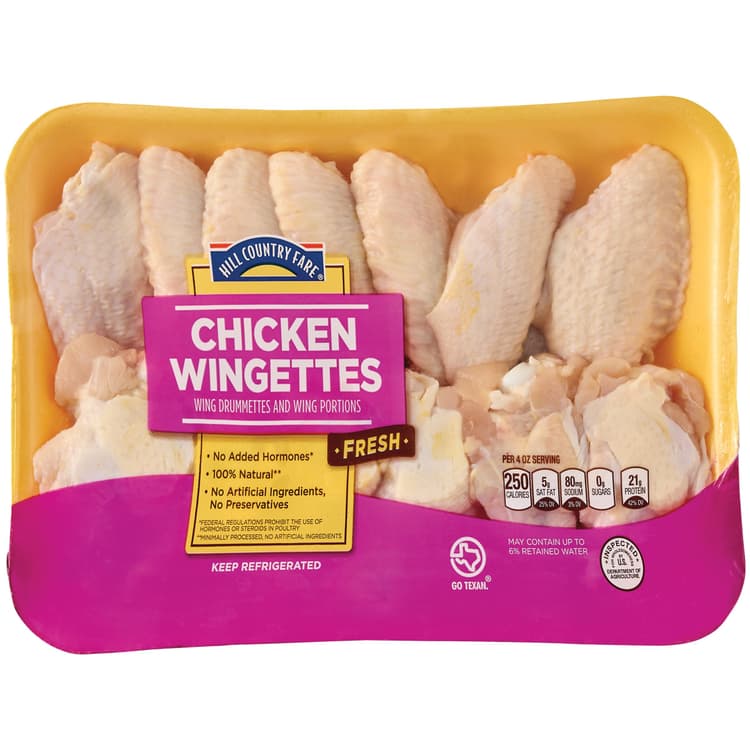 Hill Country Fare Chicken Wingettes