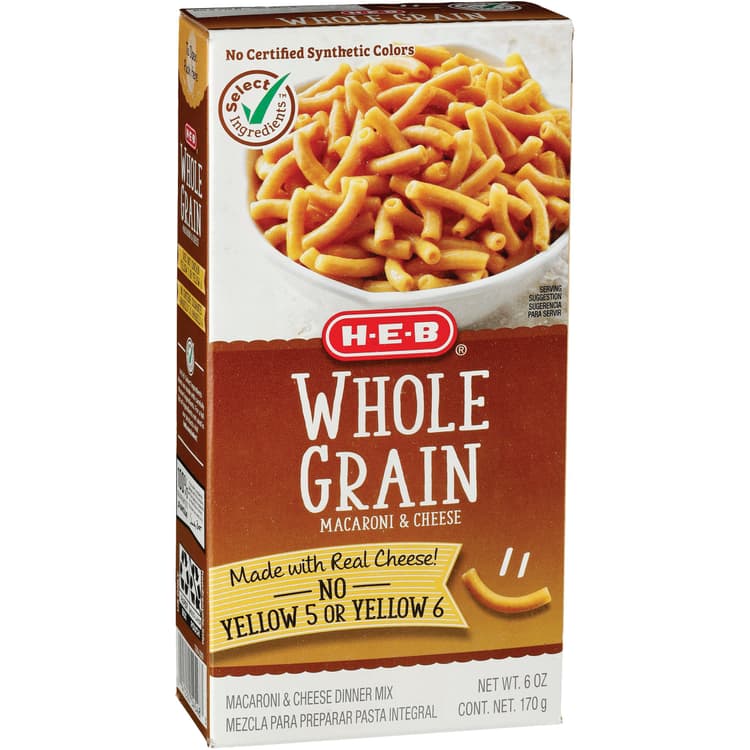 H-E-B Whole Grain Macaroni & Cheese