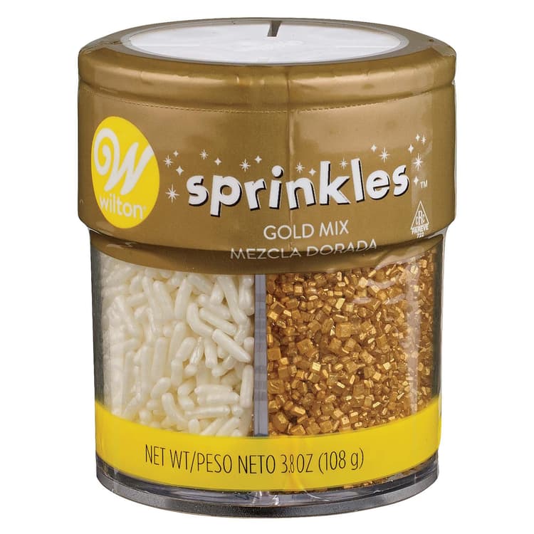 Wilton Pearl White Gold Sprinkles