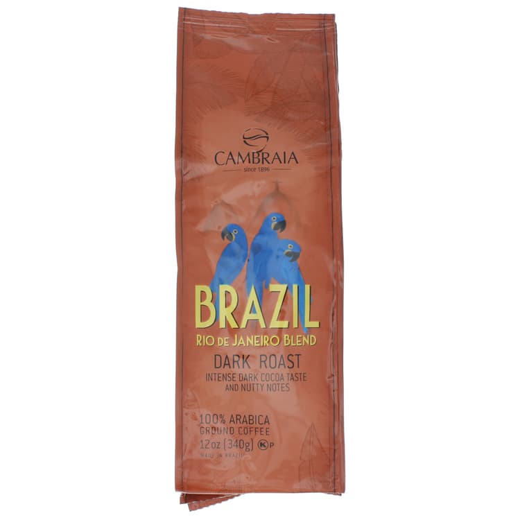 Cambraia Brazil Rio De Janeiro Blend Dark Roast Ground Coffee