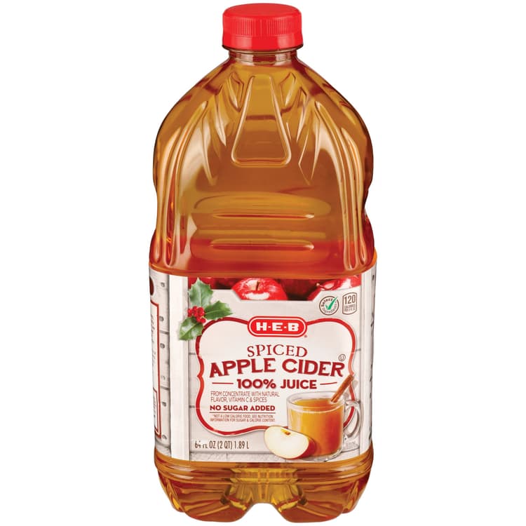 Heb Spiced Apple Cider 100% Juice