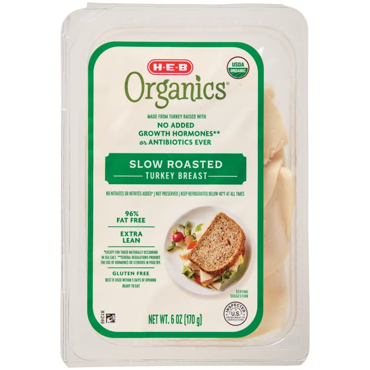 H-E-B Organics Oven Roasted Turkey Breast