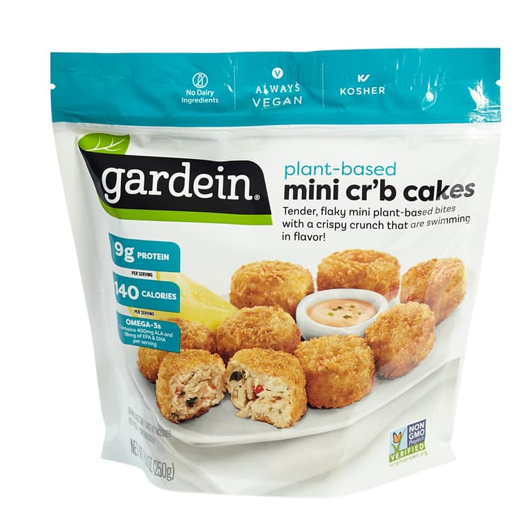 Gardein Mini Crispy Plant Based  Crabless Cakes