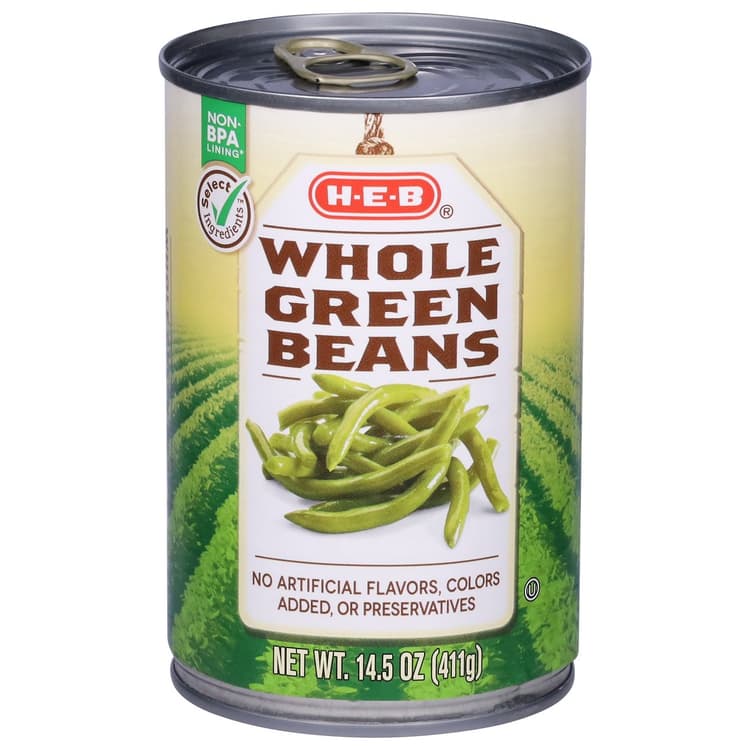 H-E-B Whole Green Beans
