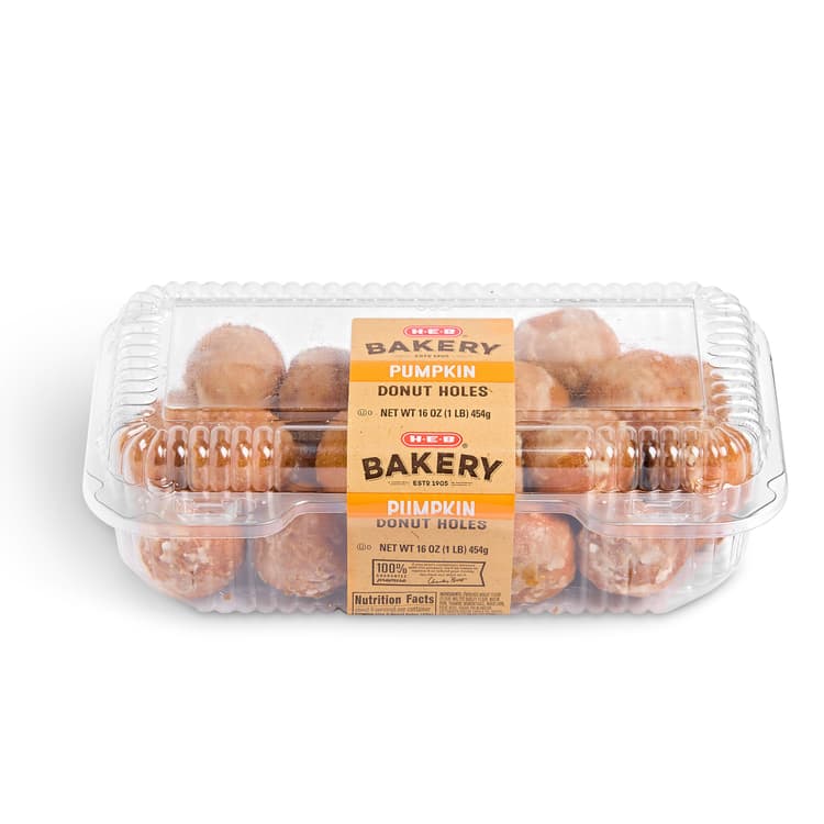 H-E-B Bakery Pumpkin Donut Holes